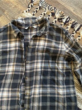☾ SONOMA plaid flannel